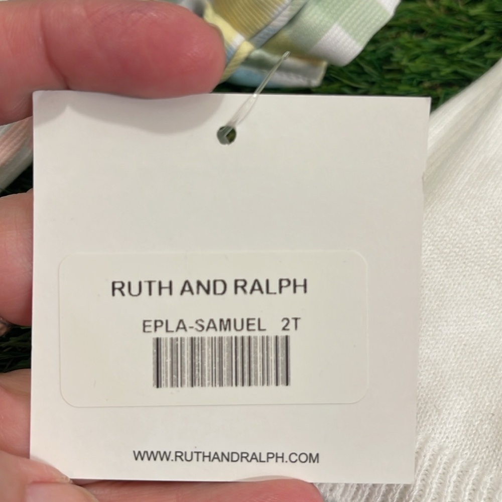 NWT Ruth and Ralph Samuel Plaid Short Set - Picture 10 of 10
